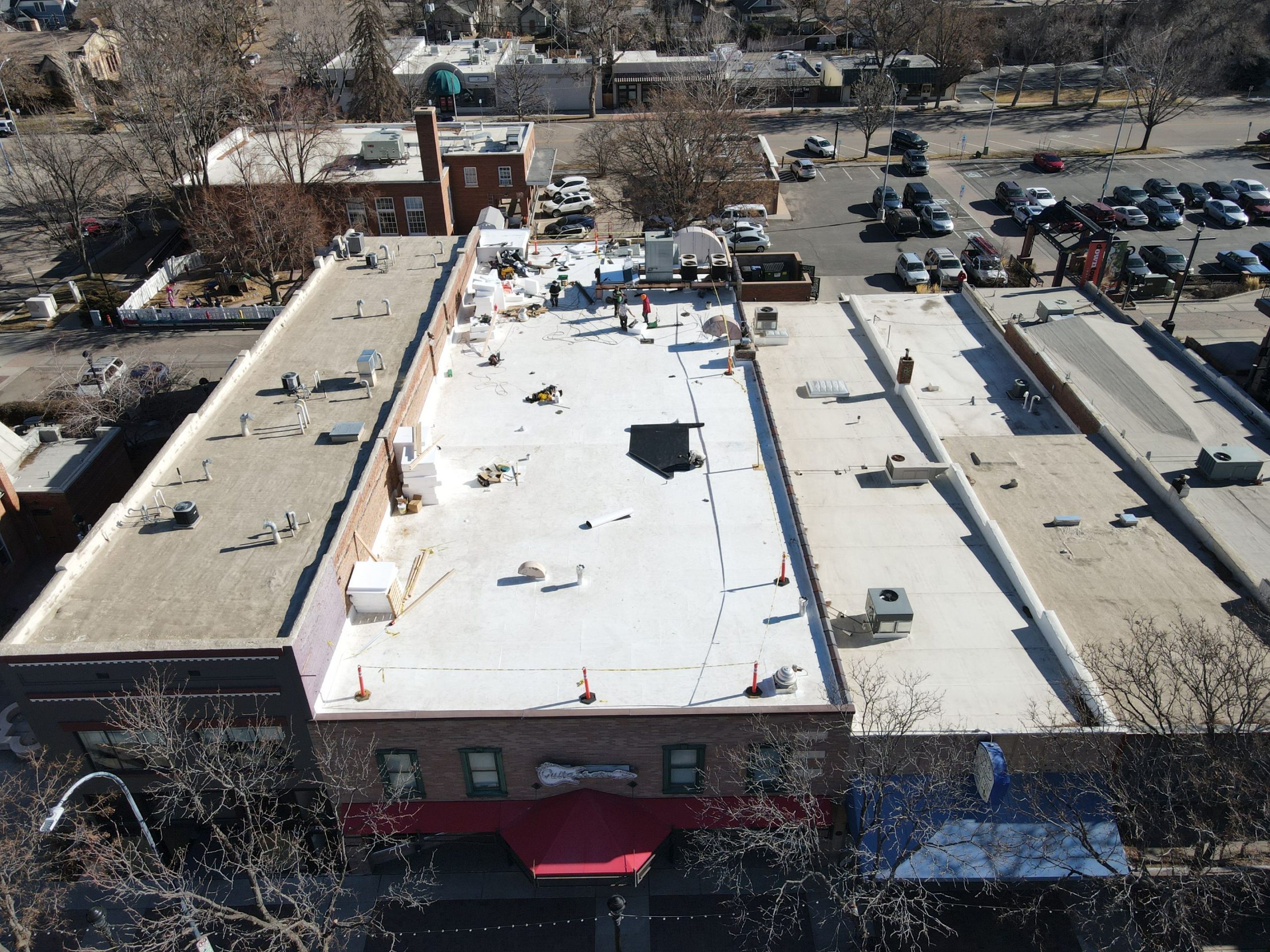 Denver Commercial Flat Roofing Repairs