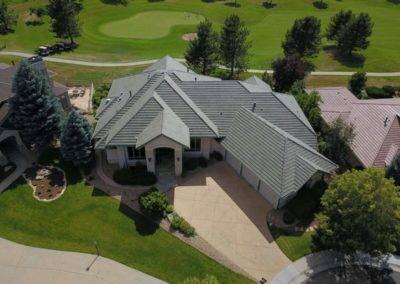 Tile roofing Colorado home