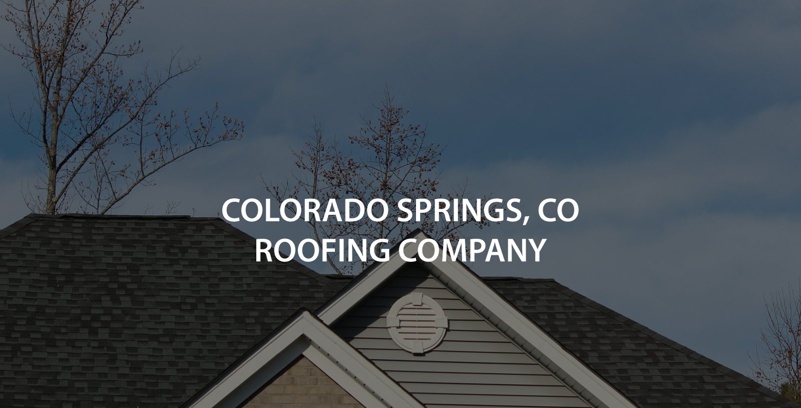 Colorado Springs Roofing Company PRQ Exteriors Roofing